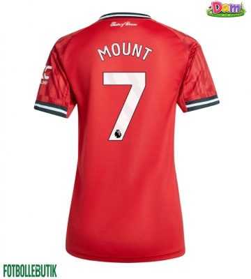 Manchester United Mason Mount #7 Hemmatröja Kvinnor 2025-26 Kortärmad